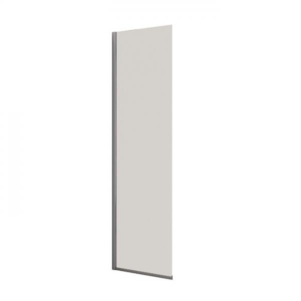 Dansani Match D51 fast brusev&aelig;g - Klar glas/krom - Vendbar