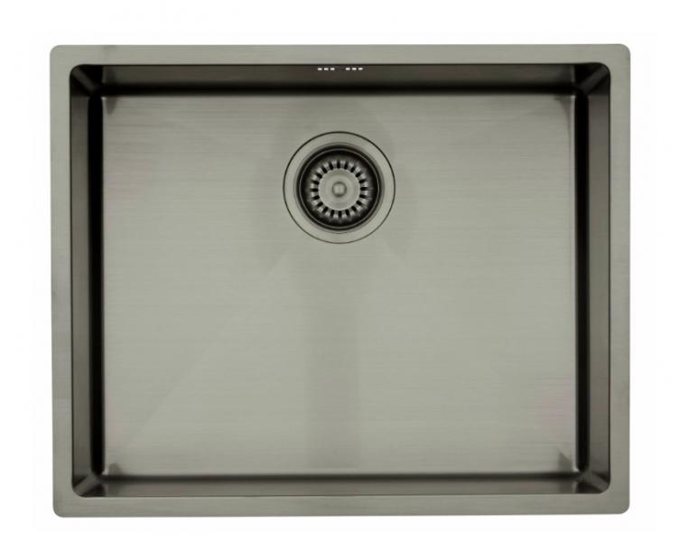 Lavabo Kubus 500 Soft køkkenvask - Gunmetal Lavabo Kubus 500 Soft køkkenvask - Gunmetal
