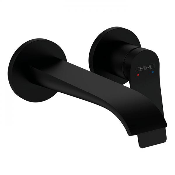 Hansgrohe Vivenis håndvaskarmatur t/indbygning - 19,2 cm - Mat sort