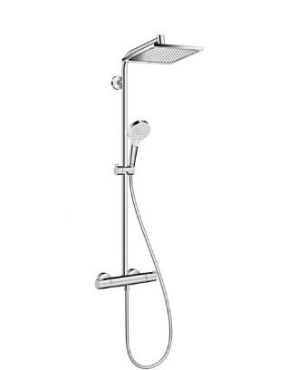 hansgrohe Crometta E 240 Showerpipe 1jet m/termostat - Krom