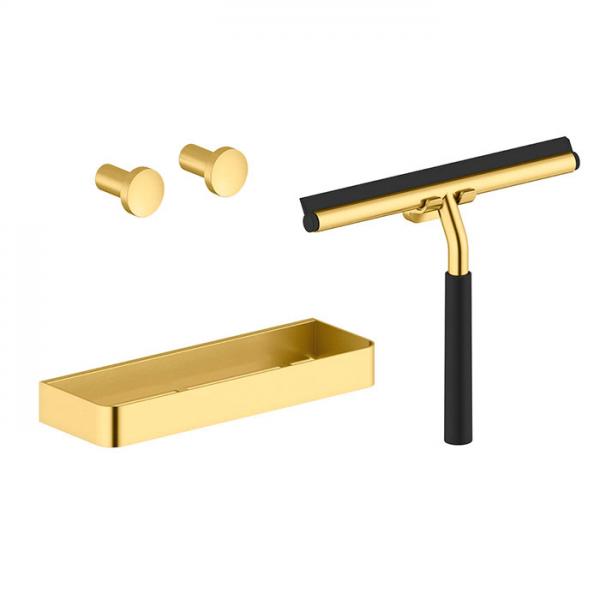 Damixa Zen pakke til bruseren - Børstet messing Damixa Zen pakke til bruseren - Børstet messing