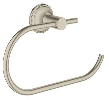 Grohe Essentials Authentic toiletrulleholder - Børstet nikkel Grohe Essentials Authentic toiletrulleholder - Børstet nikkel