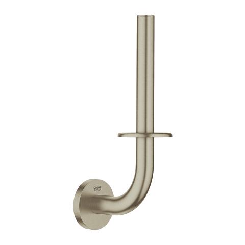 Grohe Essentials reserve toiletrulleholder - B&oslash;rstet nikkel