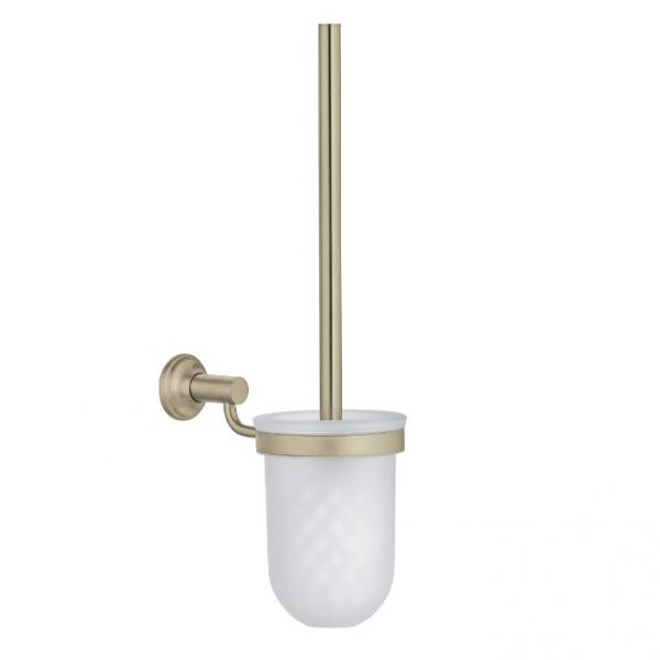 Grohe Essentials Authentic toiletbørste t/væg - Børstet nikkel Grohe Essentials Authentic toiletbørste t/væg - Børstet nikkel