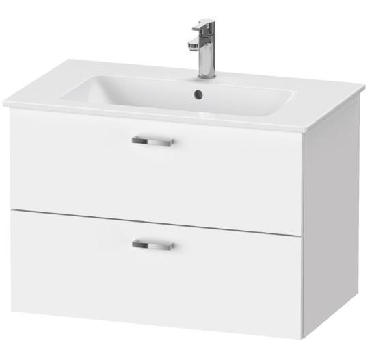 Duravit XBase m&oslash;bels&aelig;t 83 - Hvid mat