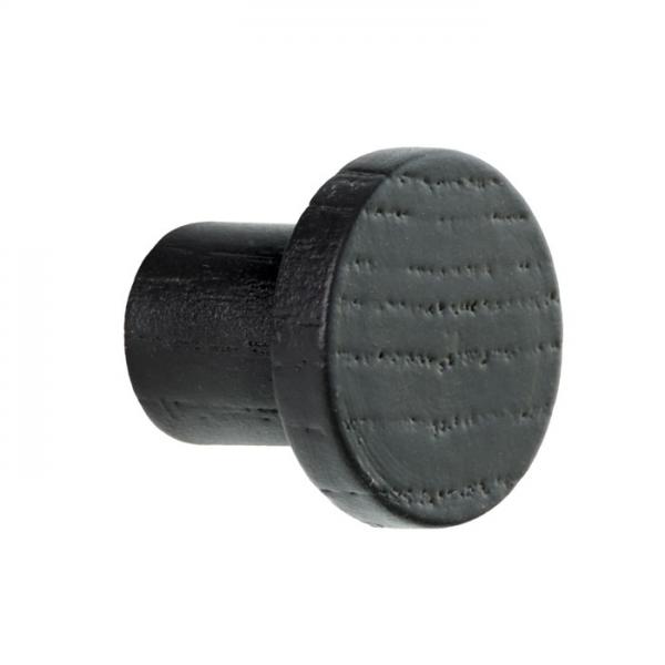 Beslagsboden BB407 m&oslash;belknop i tr&aelig; - Sort ask