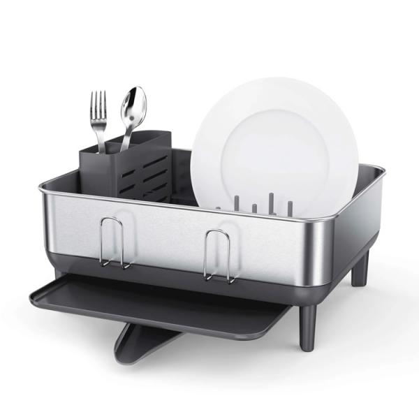Simplehuman kompakt opvaskebakke m/st&aring;lramme