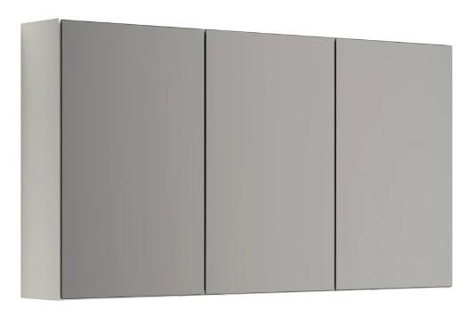 Dansani Mido+ Select 120 spejlskab - Hvid mat - Tre låger Dansani Mido+ Select 120 spejlskab - Hvid mat - Tre låger