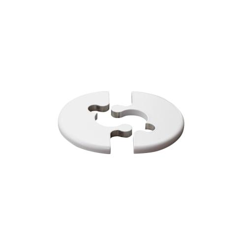 Metalwo Alu fit rosette &Oslash;16 - Hvid