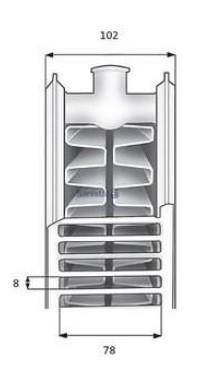Outlet - Purmo Compact C22-500-800MM - 12 kvm