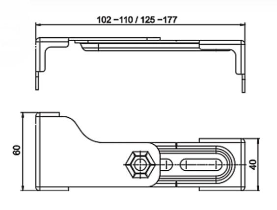 Laufen LIS v&aelig;gbeslag