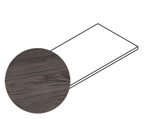 Dansani Luna laminatbordplade 80 - Askegrå Dansani Luna laminatbordplade 80 - Askegrå