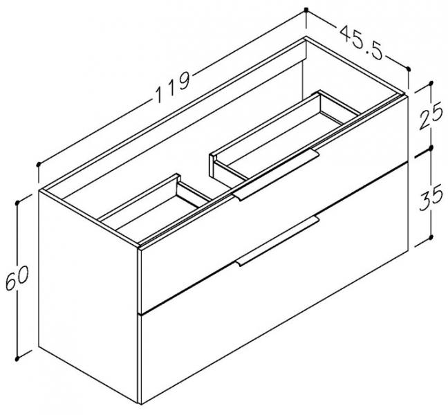 Str&oslash;mberg Altus 120 m&oslash;bels&aelig;t - Tobacco