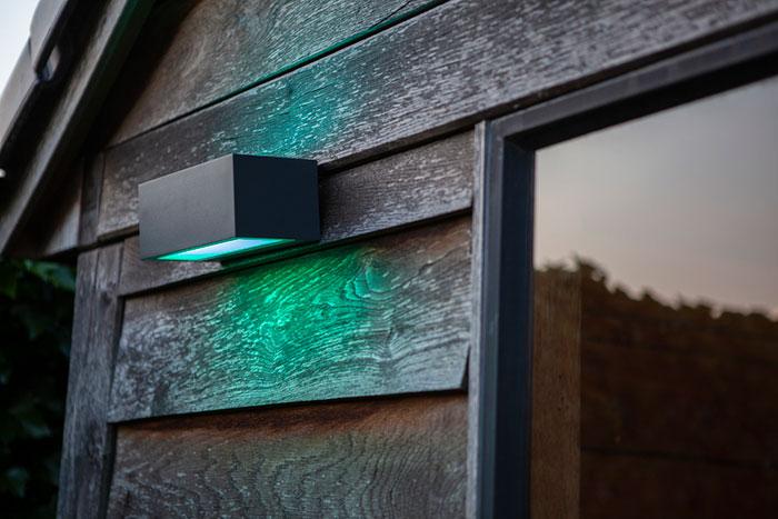 Lutec Connected Gemini udendørslampe til væg 22 x 8,5