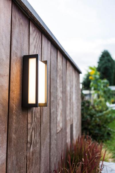 Lutec Architectural Qubo udendørslampe til væg 22 x 11 cm