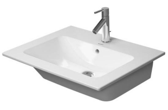Duravit XBase m&oslash;bels&aelig;t 63 - Hvid mat