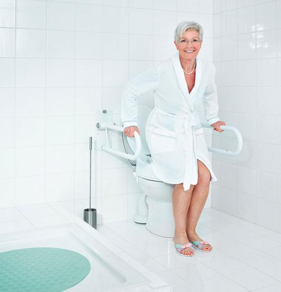 Ridder Assistent væggreb t/bad - Hvid Ridder Assistent væggreb t/bad - Hvid