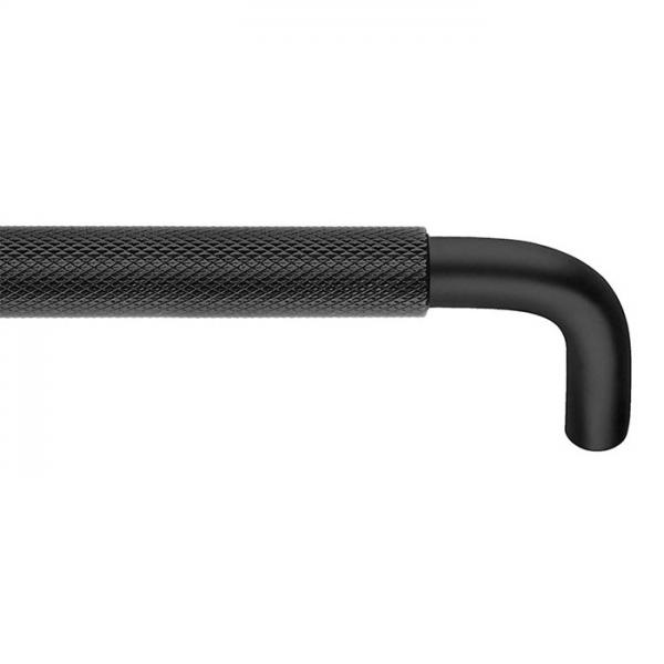 Beslagsboden BB6501 m&oslash;belgreb m/crystal cut - Sort