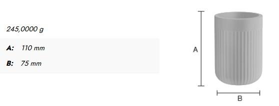 Beslagsboden Wave sæt m/sæbedispenser og krus - Mat hvid Beslagsboden Wave sæt m/sæbedispenser og krus - Mat hvid