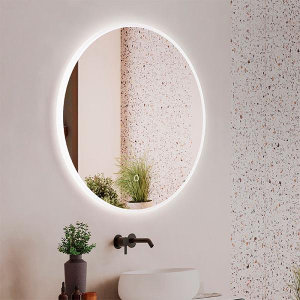 Cassøe Ravenna rundt spejl m/lys og touch Ø60 Cassøe Ravenna rundt spejl m/lys og touch Ø60