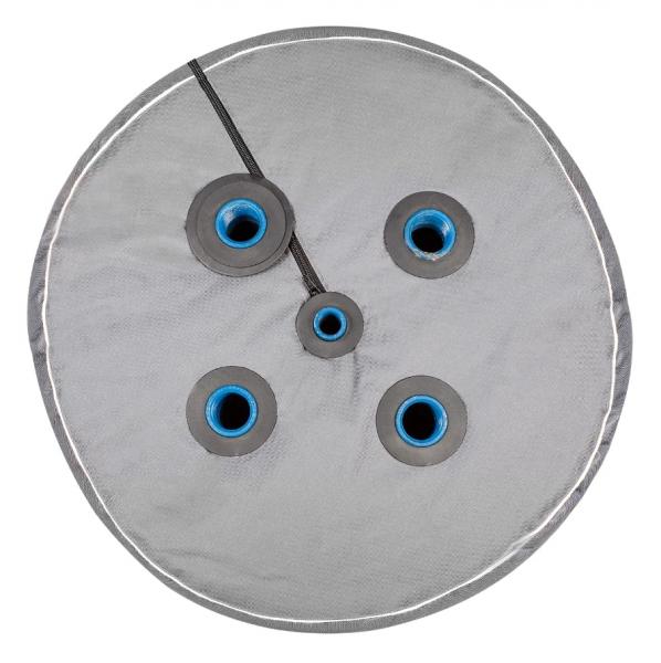 Lang&aring; isoleret akkumuleringstank - 120 liter - V&aelig;gh&aelig;ngt