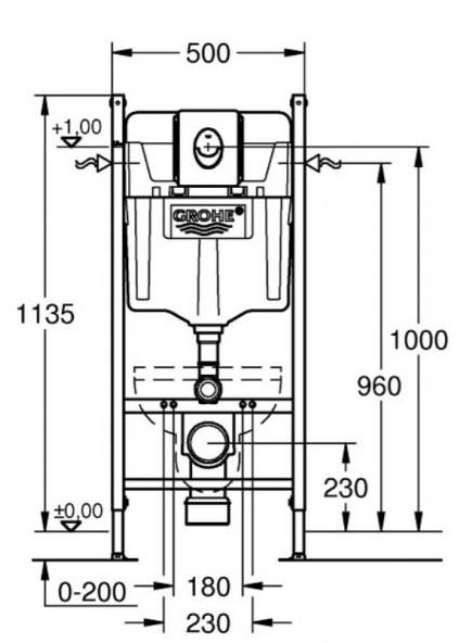 Pressalit Trend rimless toiletpakke m/sæde, cisterne og hvid betjening Pressalit Trend rimless toiletpakke m/sæde, cisterne og hvid betjening