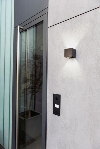 Lutec Architectural Gemini mini udendørslampe til væg