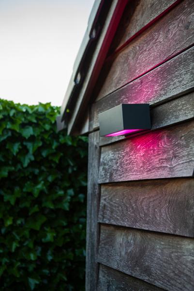 Lutec Connected Gemini udendørslampe til væg 22 x 8,5