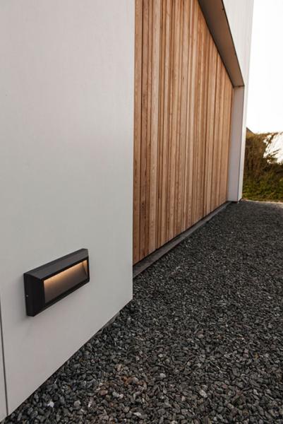 Lutec Architectural Helena udendørslampe til væg