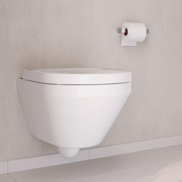 Gustavsberg Graphic væghængt toilet m/sæde og Hygienic Twist Gustavsberg Graphic væghængt toilet m/sæde og Hygienic Twist