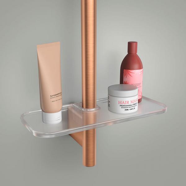 Grohe Precision komplet brusesystem m/Joy+ h&aring;ndbruser - B&oslash;rstet Warm Sunset
