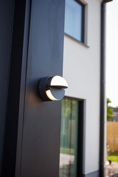 Lutec Architectural Eklips udendørs væglampe