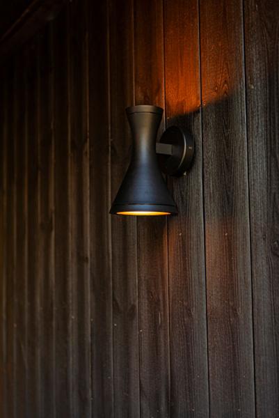 Lutec Architectural Brund udendørslampe til væg