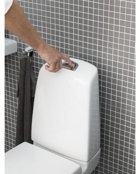 Gustavsberg Nautic toilet 5500L m/skjult S-lås og C+ Gustavsberg Nautic toilet 5500L m/skjult S-lås og C+