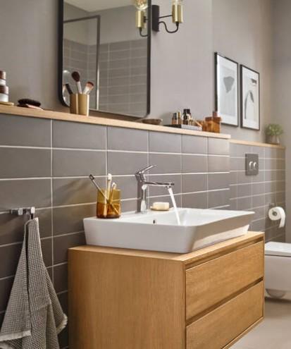Hansgrohe Rebris E 110 håndvaskarmatur m/Coolstart og bundventil - Krom