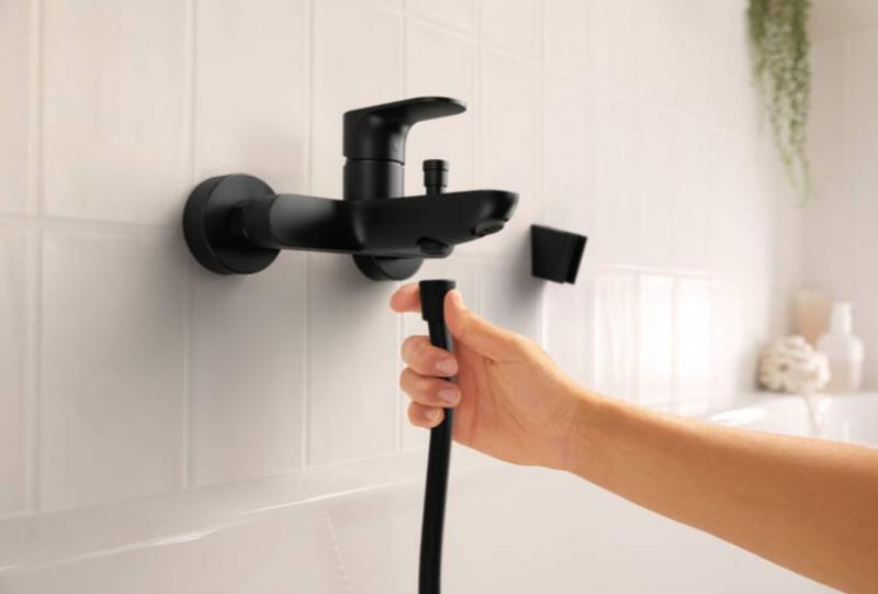 Hansgrohe Rebris S armatur til kar/brus - Mat sort
