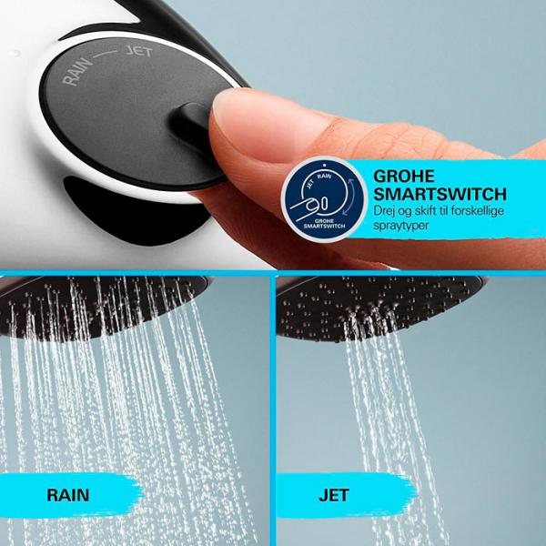 Grohe Vitalio Comfort 110 brusesæt 2 sprays 900 mm