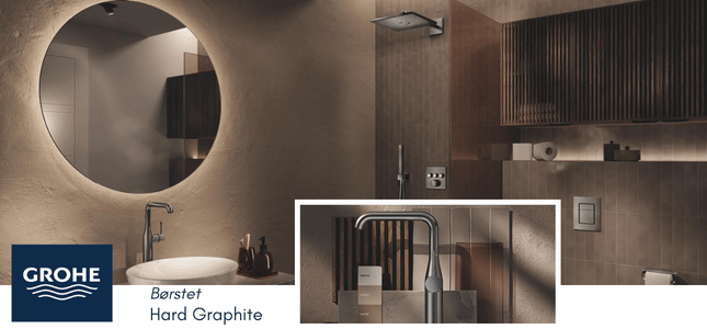Grohe børstet Hard Graphite