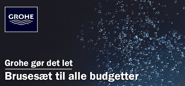 Grohe gør det let - Brusesæt til alle budgetter