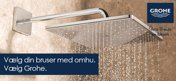Vælg din bruser med omhu - vælg Grohe