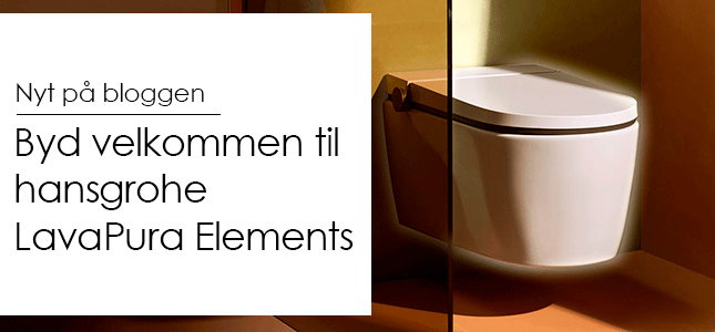 Læs om hansgrohe lavapura element douchetoilet