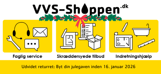 Shop VVS hos VVS-shoppen.dk